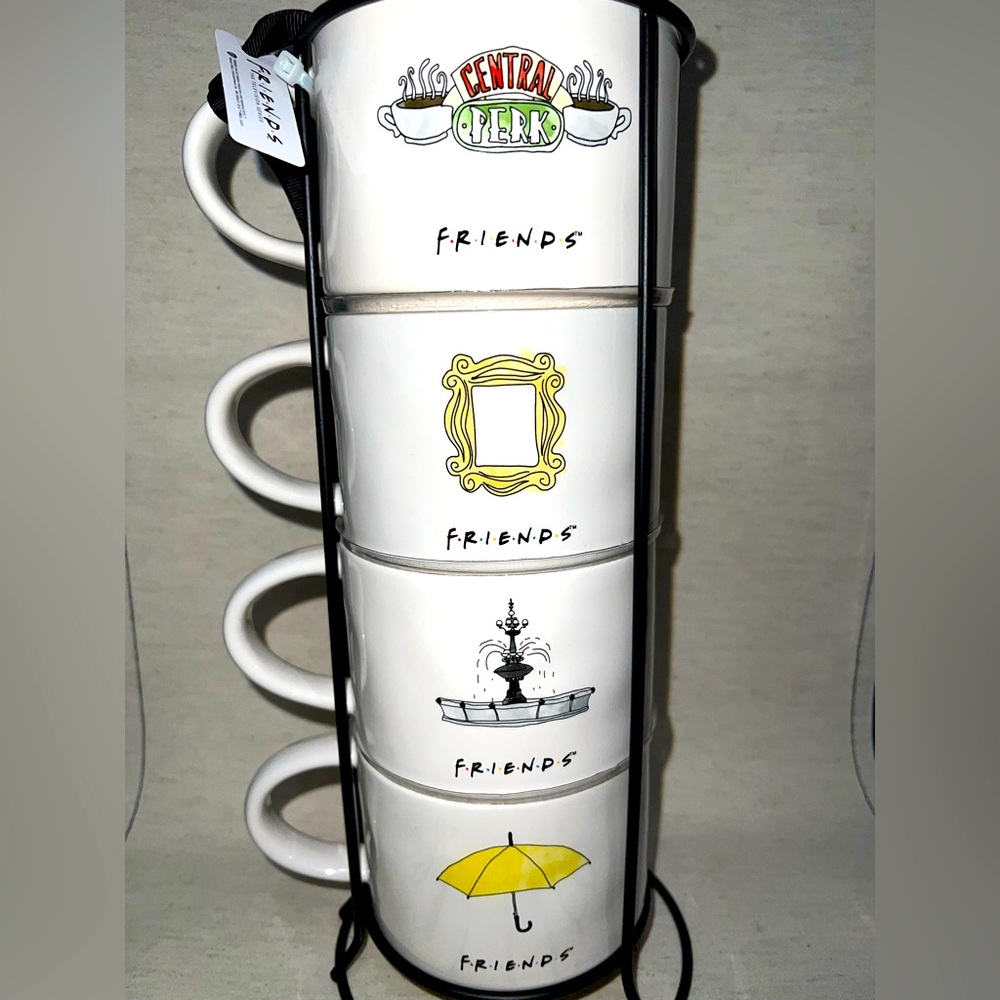 Rae Dunn Friends mug set